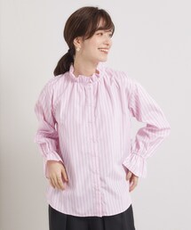 ITS'DEMO | 【洗濯機OK】スタンドフリルブラウス(シャツ/ブラウス)