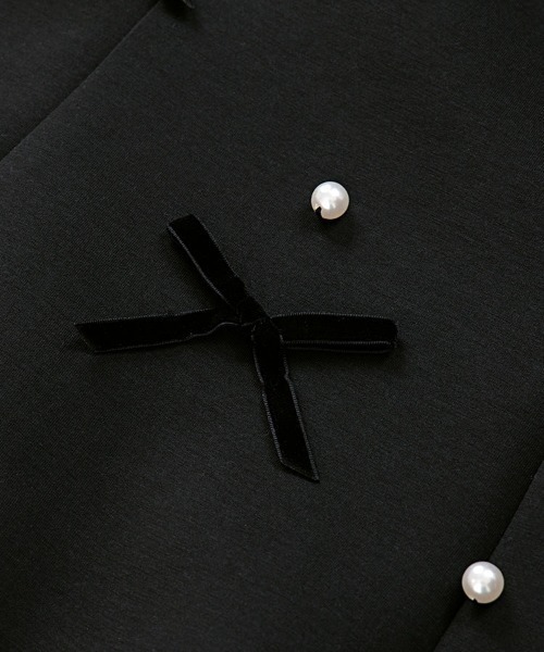 Ayano×Chesty ベロアリボンパールワンピース（ワンピース）｜Chesty