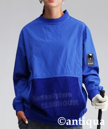 antiqua（アンティカ）の「【STCH】メッシュポケットトップス（Tシャツ/カットソー・メンズ）」