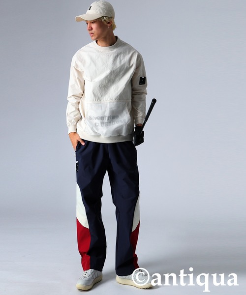 antiqua（アンティカ）の「【STCH】メッシュポケットトップス（Tシャツ/カットソー・レディース・ブルー/アイボリー/ブラック・LXL/ML）」の9枚目の写真