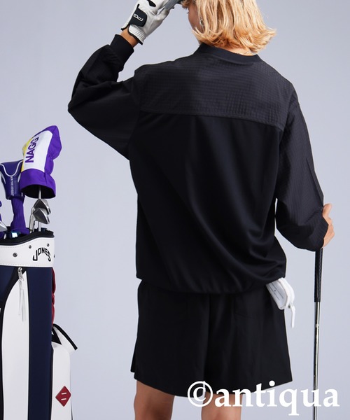 antiqua（アンティカ）の「【STCH】メッシュポケットトップス（Tシャツ/カットソー・レディース・ブルー/アイボリー/ブラック・LXL/ML）」の17枚目の写真