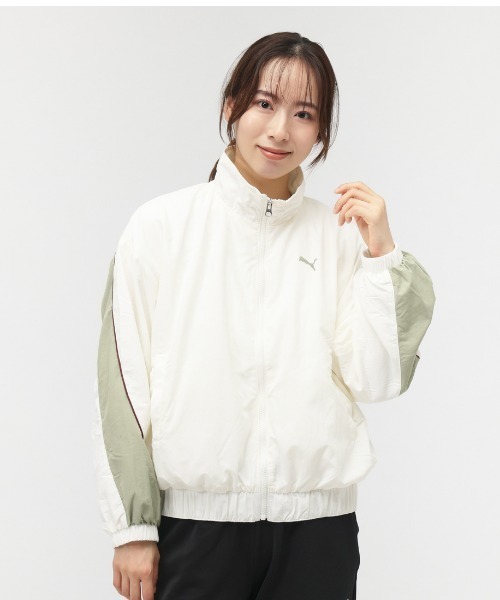 セール】プーマ PUMA CORE HERITAGE メッシュ ラインド ウーブン JKT_