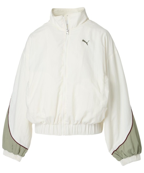 PUMA(プーマ)の「プーマ PUMA CORE HERITAGE メッシュ ラインド ウーブン JKT_(ナイロンジャケット・レディース・オフホワイト・M/L)」の9枚目の写真