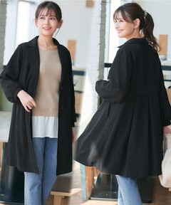 MUJI Labo〕婦人 ユニフォーム素材で作ったショートブルゾン（ブルゾン