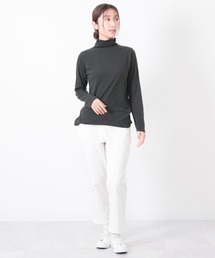 UVボトルネック長袖Tシャツ