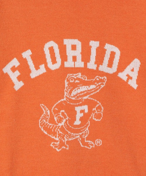 DISCUS ATHLETIC（ディスカス　アスレチック）の「【DISCUS ATHLETIC(ディスカス アスレティック)】別注カレッジニット（ニット/セーター・レディース・ライトブルー/オフホワイト/イエロー/オレンジ・FREE）」の9枚目の写真