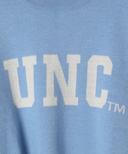 DISCUS ATHLETIC（ディスカス　アスレチック）の「【DISCUS ATHLETIC(ディスカス アスレティック)】別注カレッジニット（ニット/セーター・レディース・ライトブルー/オフホワイト/イエロー/オレンジ・FREE）」の13枚目の写真