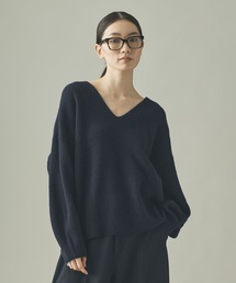 Curensology | Curensology(カレンソロジー)/ウールカシミヤUネックニットプルオーバー(ニット/セーター)