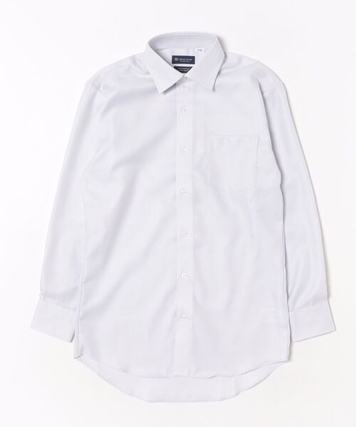 TOKYO SHIRTS(トウキョウシャツ)の「【超形態安定】 形態安定ノンアイロン ワイド 長袖ビジネスワイシャツ(ビジネスシャツ・メンズ・グレー・首回り37cm-裄丈80cm/首回り39cm-裄丈80cm/首回り39cm-裄丈84cm/首回り41cm-裄丈82cm/首回り41cm-裄丈86cm/首回り42cm-裄丈82cm/首回り42cm-裄丈86cm/首回り43cm-裄丈82cm/首回り43cm-裄丈86cm/首回り37cm-裄丈84cm)」の7枚目の写真