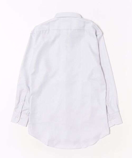 TOKYO SHIRTS(トウキョウシャツ)の「【超形態安定】 形態安定ノンアイロン ワイド 長袖ビジネスワイシャツ(ビジネスシャツ・メンズ・グレー・首回り37cm-裄丈80cm/首回り39cm-裄丈80cm/首回り39cm-裄丈84cm/首回り41cm-裄丈82cm/首回り41cm-裄丈86cm/首回り42cm-裄丈82cm/首回り42cm-裄丈86cm/首回り43cm-裄丈82cm/首回り43cm-裄丈86cm/首回り37cm-裄丈84cm)」の6枚目の写真
