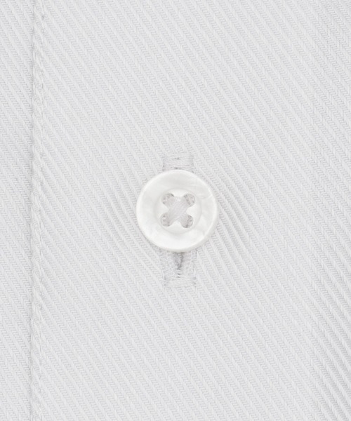 TOKYO SHIRTS(トウキョウシャツ)の「【超形態安定】 形態安定ノンアイロン ワイド 長袖ビジネスワイシャツ(ビジネスシャツ・メンズ・グレー・首回り37cm-裄丈80cm/首回り39cm-裄丈80cm/首回り39cm-裄丈84cm/首回り41cm-裄丈82cm/首回り41cm-裄丈86cm/首回り42cm-裄丈82cm/首回り42cm-裄丈86cm/首回り43cm-裄丈82cm/首回り43cm-裄丈86cm/首回り37cm-裄丈84cm)」の4枚目の写真