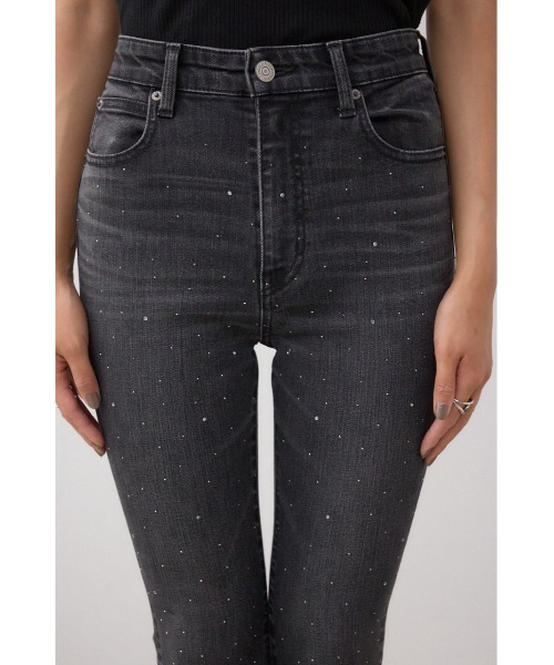 AZUL DENIM ラインストーンフレアデニム（デニムパンツ）｜AZUL BY