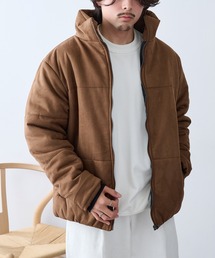 SETUP7（セットアップセブン）の「【HAUS】スウェード調中綿ブルゾン KMW-54315（ブルゾン）」