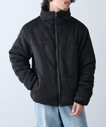 HAUS（ハウス）の「【HAUS】スウェード調中綿ブルゾン KMW-54315（ブルゾン）」