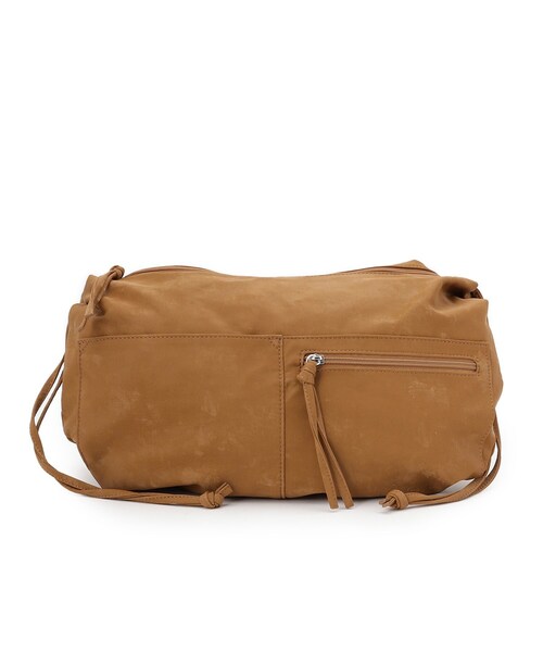 SHOO・LA・RUE（シューラルー）の「ハンドルフリルショルダーバッグ（ショルダーバッグ・レディース・キャメル/ブラック/ブラウン系その他・00）」の11枚目の写真