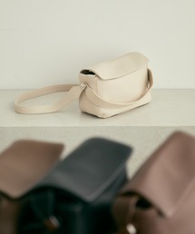 Lunea | スクエアエコレザーショルダーバッグ(ショルダーバッグ)