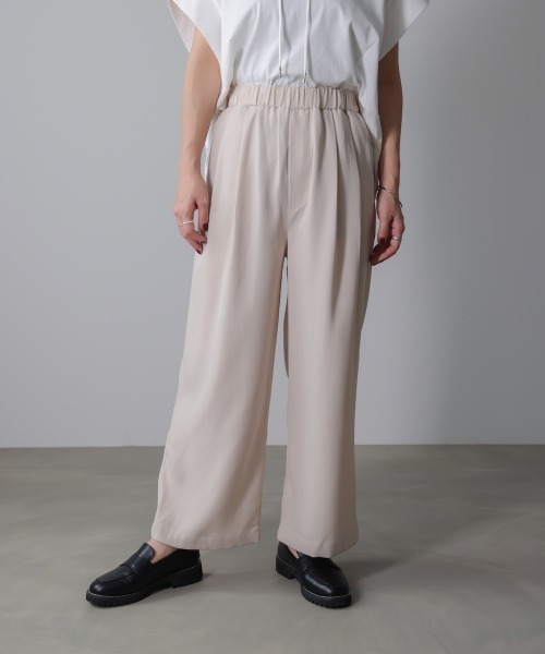 Bou Jeloud(ブージュルード)の「エステルゆるテーパード(その他パンツ・レディース・チャコールグレー/ホワイト系その他・38)」の7枚目の写真