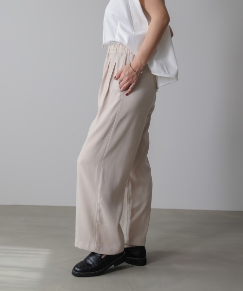 Bou Jeloud(ブージュルード)の「エステルゆるテーパード(その他パンツ・レディース・チャコールグレー/ホワイト系その他・38)」の11枚目の写真