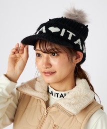 FILA GOLF（フィラゴルフ ）の「【FILA GOLF:フィラゴルフ】レディースニットキャップ　ゴルフ（ニットキャップ/ビーニー）」