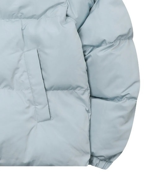 ‼️SALE mucent ムセント ダウンジャケット sora 水色M 韓国 セール】【日本未発売/WEB限定】MUCENT(ムセント)/中綿 ジップアップ