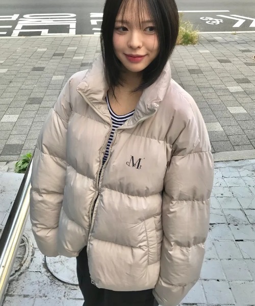 セール】【日本未発売/WEB限定】MUCENT(ムセント)/中綿 ジップアップ