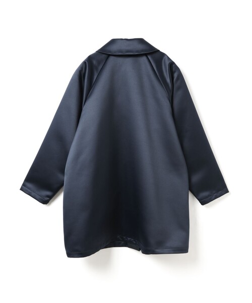mizuiroind（ミズイロインド）の「mizuiro ind サテンドルマンコート（その他アウター・レディース・ネイビー/ブラック・FREE）」の16枚目の写真