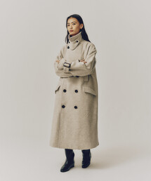 Firsthand | Firsthand/ファーストハンド オーバーサイズ リサイクルウールコート(ステンカラーコート)