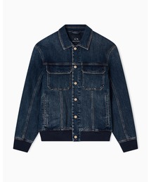 【未使用級】通販価格¥44,880 アルマーニエクスチェンジ デニム ジャケット ARMANI EXCHANGE デニムジャケット gジャン 「A|X アルマーニ