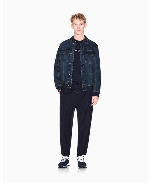 A|X アルマーニ エクスチェンジ】ゴールドボタン デニムジャケット