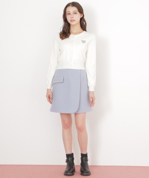 JILL by JILL STUART(ジルバイジルスチュアート)の「◇ラップミニスカート(スカート・レディース・ブルー/ベージュ/ホワイト/ピンク・SMALL/MEDIUM)」の18枚目の写真