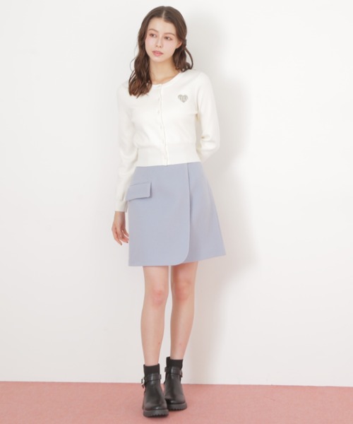 JILL by JILL STUART(ジルバイジルスチュアート)の「◇ラップミニスカート(スカート・レディース・ブルー/ベージュ/ホワイト/ピンク・SMALL/MEDIUM)」の19枚目の写真