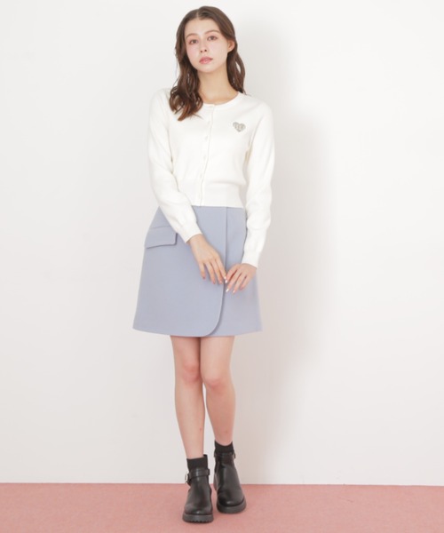 JILL by JILL STUART(ジルバイジルスチュアート)の「◇ラップミニスカート(スカート・レディース・ブルー/ベージュ/ホワイト/ピンク・SMALL/MEDIUM)」の20枚目の写真