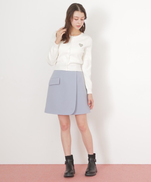 JILL by JILL STUART(ジルバイジルスチュアート)の「◇ラップミニスカート(スカート・レディース・ブルー/ベージュ/ホワイト/ピンク・SMALL/MEDIUM)」の22枚目の写真