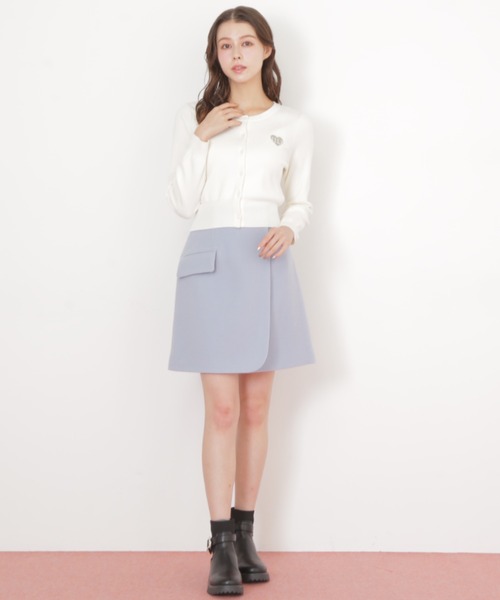 JILL by JILL STUART(ジルバイジルスチュアート)の「◇ラップミニスカート(スカート・レディース・ブルー/ベージュ/ホワイト/ピンク・SMALL/MEDIUM)」の21枚目の写真