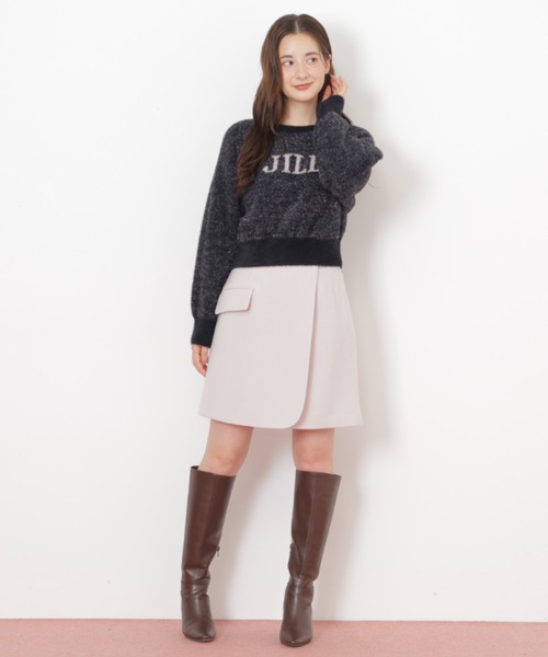 JILL by JILL STUART(ジルバイジルスチュアート)の「◇ラップミニスカート(スカート・レディース・ブルー/ベージュ/ホワイト/ピンク・SMALL/MEDIUM)」の12枚目の写真
