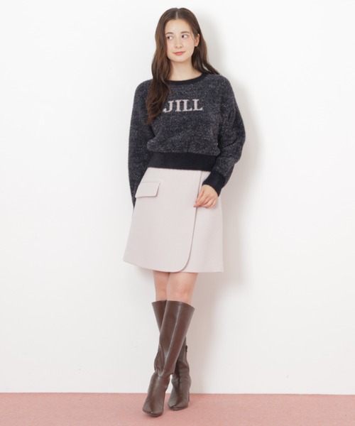 JILL by JILL STUART(ジルバイジルスチュアート)の「◇ラップミニスカート(スカート・レディース・ブルー/ベージュ/ホワイト/ピンク・SMALL/MEDIUM)」の14枚目の写真