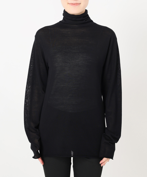 FRAMeWORK（フレームワーク）の「18ゲージタートルネック（ニット/セーター・レディース・ブラック/グレー系その他/ベージュ/ネイビー・FREE）」の5枚目の写真