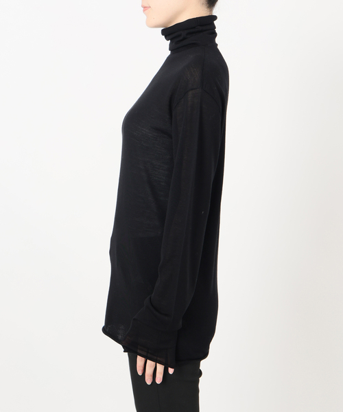 FRAMeWORK（フレームワーク）の「18ゲージタートルネック（ニット/セーター・レディース・ブラック/グレー系その他/ベージュ/ネイビー・FREE）」の6枚目の写真