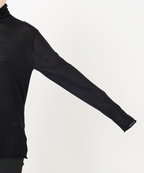 FRAMeWORK（フレームワーク）の「18ゲージタートルネック（ニット/セーター・レディース・ブラック/グレー系その他/ベージュ/ネイビー・FREE）」の9枚目の写真