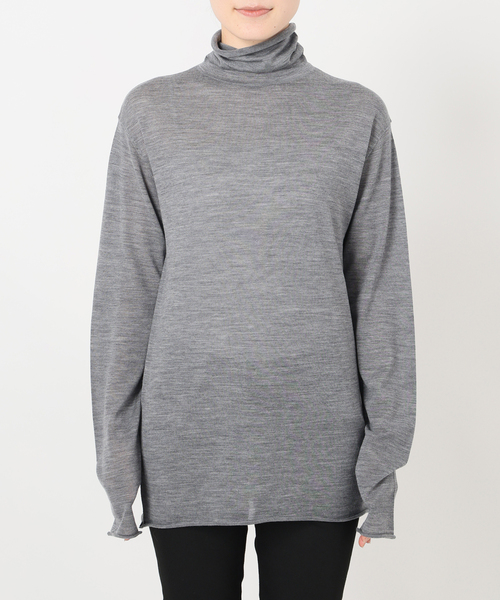 FRAMeWORK（フレームワーク）の「18ゲージタートルネック（ニット/セーター・レディース・ブラック/グレー系その他/ベージュ/ネイビー・FREE）」の13枚目の写真