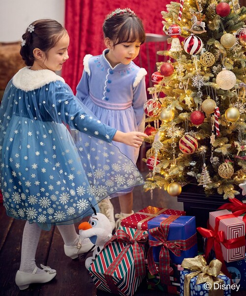 ANY(エニィ)の「【ディズニー/FROZEN】エルサ なりきりワンピース(ワンピース・キッズ・ブルー系・130/120/110/100/90)」の9枚目の写真