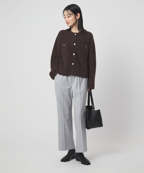 green label relaxing ヘアリーニットジャケットカーディガン UNITED ARROWS green label relaxing ヘアリー ニット ジャケット