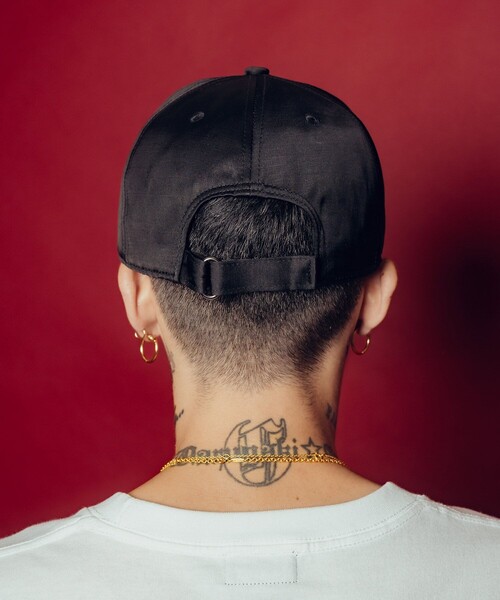 Subciety(サブサエティ)の「Satin cap(キャップ・メンズ・ブラック/ネイビー・FREE)」の15枚目の写真