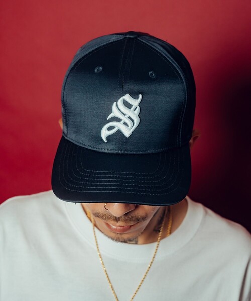 Subciety(サブサエティ)の「Satin cap(キャップ・メンズ・ブラック/ネイビー・FREE)」の13枚目の写真