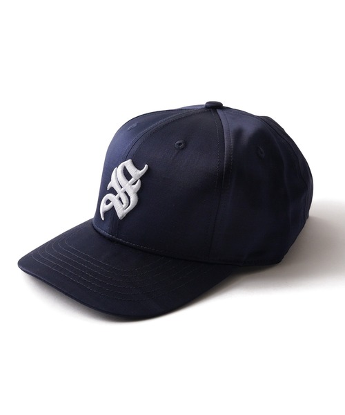 Subciety（サブサエティ）の「Satin cap（キャップ・メンズ・ブラック/ネイビー・FREE）」の4枚目の写真