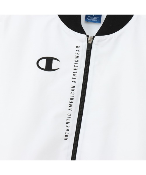 Champion（チャンピオン）の「チャンピオン Champion WIND BREAKER JACKET（その他アウター・メンズ・ブラック/ホワイト・L/LL/M）」の4枚目の写真