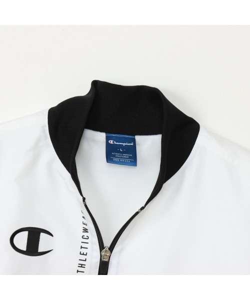 Champion（チャンピオン）の「チャンピオン Champion WIND BREAKER JACKET（その他アウター・メンズ・ブラック/ホワイト・L/LL/M）」の6枚目の写真