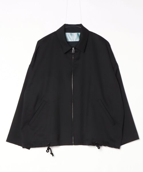 Dulcamara（ドゥルカマラ）の「よそいきZipアップブルゾン（ブルゾン・メンズ・ダークブラウン/チャコールグレー/ブラック・0/1）」の2枚目の写真