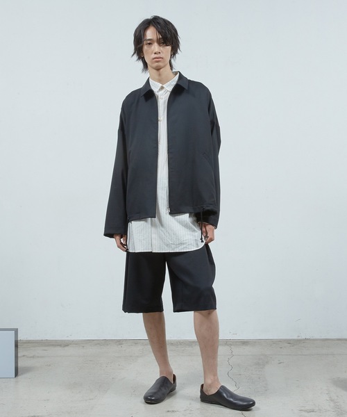 Dulcamara（ドゥルカマラ）の「よそいきZipアップブルゾン（ブルゾン・メンズ・ダークブラウン/チャコールグレー/ブラック・0/1）」の5枚目の写真