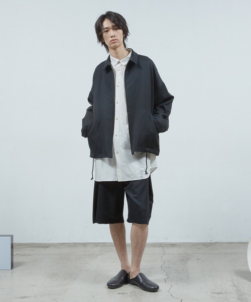 Dulcamara（ドゥルカマラ）の「よそいきZipアップブルゾン（ブルゾン・メンズ・ダークブラウン/チャコールグレー/ブラック・0/1）」の6枚目の写真